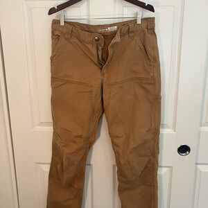 Carhartt Men's Brown Straight Cargo Work Pant